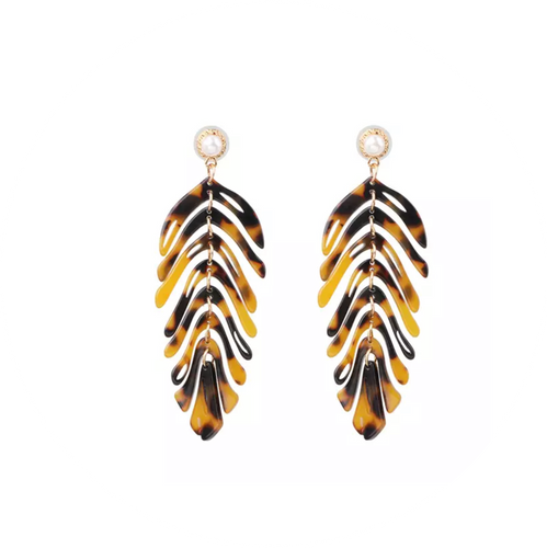 Pendientes Hoja Carey