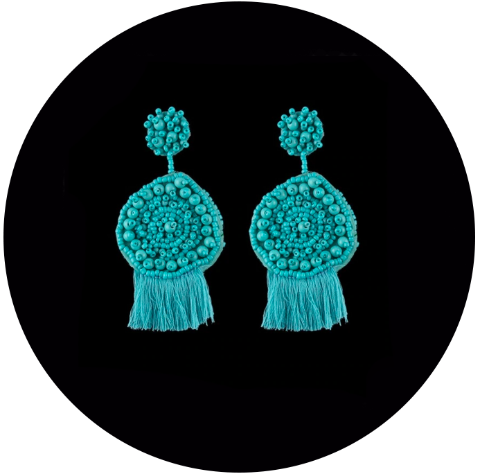 Pendientes Maya Turquesas