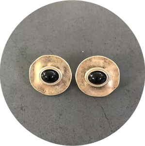 Pendientes Vintage Neferu Negros