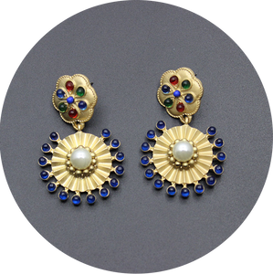 Pendientes Izhal Azules