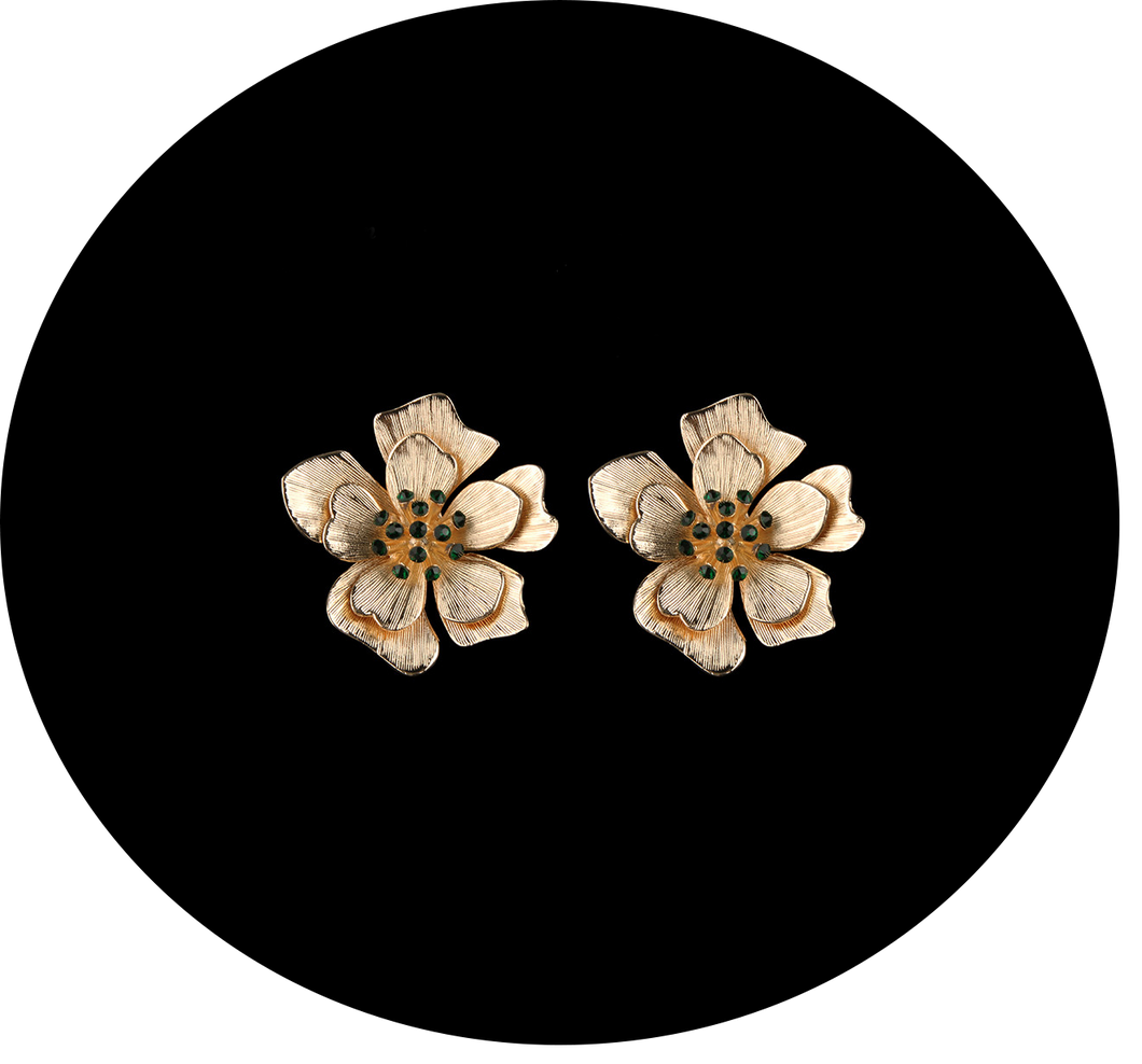 Pendientes Reyold verde