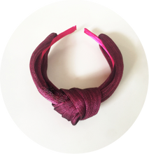 Load image into Gallery viewer, Diadema nudo simple Buganvilla