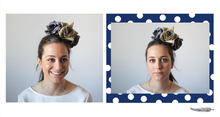 Load image into Gallery viewer, Rosa detalles oro azul