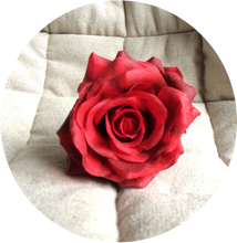 Load image into Gallery viewer, Rosa roja tacto natural