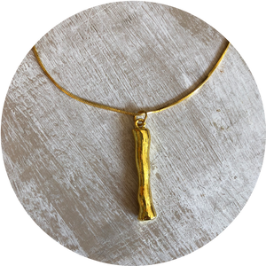 Collar Inicial Grande "I"