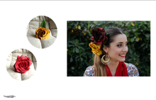 Load image into Gallery viewer, Rosa roja tacto natural