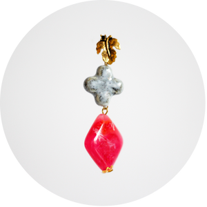 Pendientes Cruz y Rombos