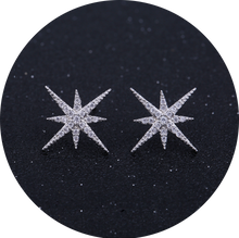 Load image into Gallery viewer, Pendientes Estrella Pegados