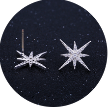 Load image into Gallery viewer, Pendientes Estrella Pegados
