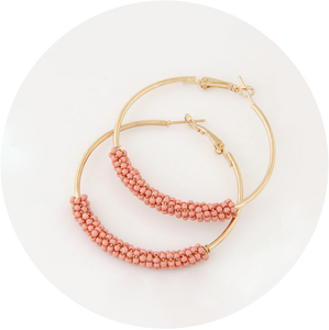Pendientes Bolish Rosas