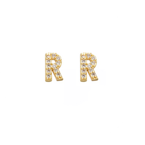 Mini Pendientes Inicial "R"