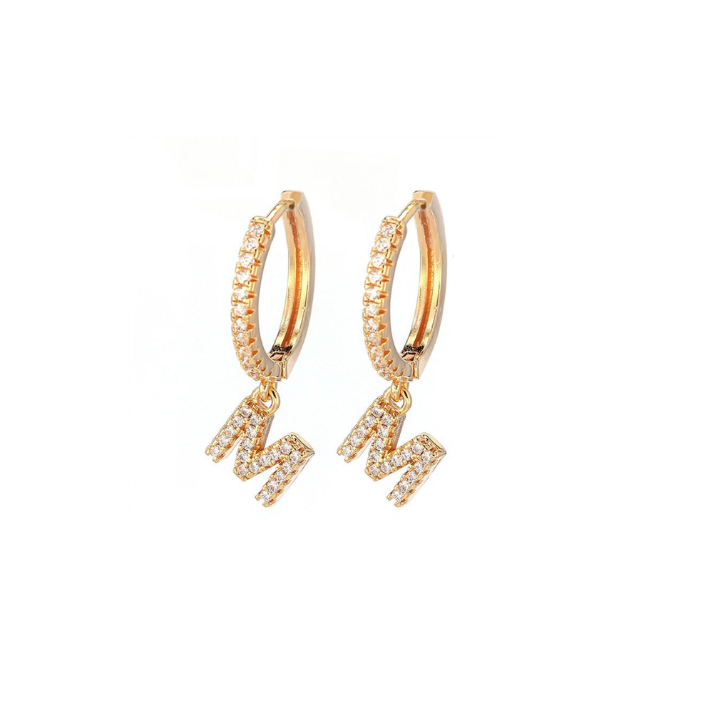 Mini Pendientes Arete Inicial 