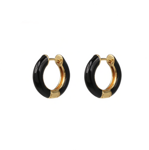 Pendientes Aretes Tumtses Negros