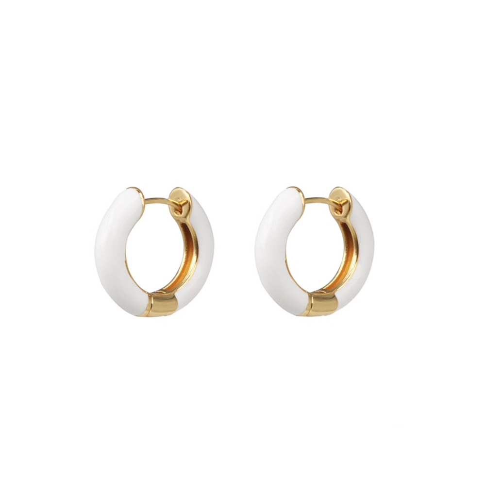 Pendientes Aretes Tumtses Blancos
