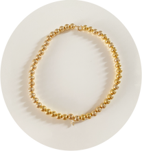 Load image into Gallery viewer, 8MM Collar GoldBall 1-2 Iniciales