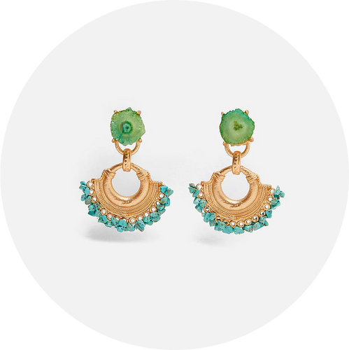 Pendientes Esme Turquesas