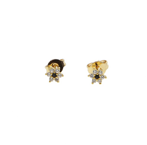 Mini Pendientes pegados Flor