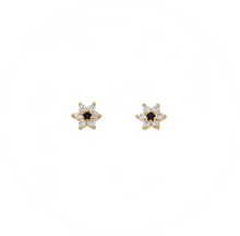 Load image into Gallery viewer, Mini Pendientes pegados Flor