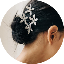 Load image into Gallery viewer, Horquillas Flor Medianas