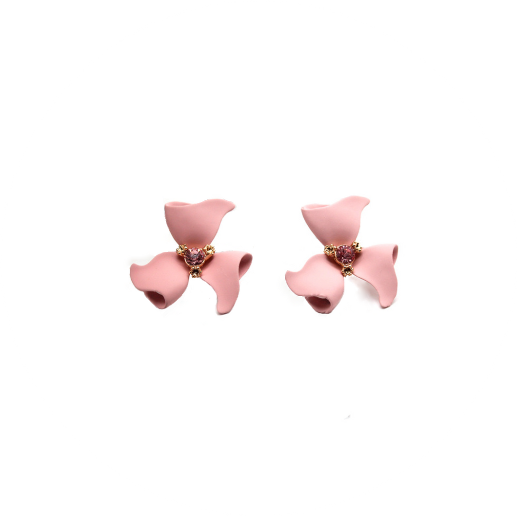 Pendientes Kiu Trebol Rosa