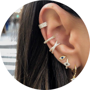 Mini Pendiente Falso Piercing Marielle