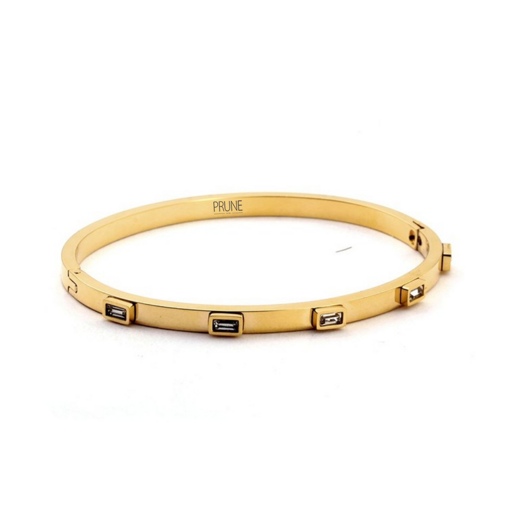 Pulsera Esme Cristal Blanco 4mm