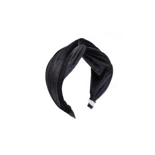 Turbante negro terciopelo
