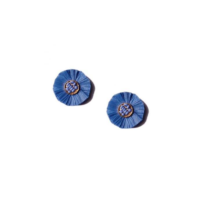 Pendientes Yuka Pequeños Azules
