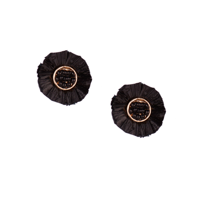 Pendientes Yuka Pequeños Negros
